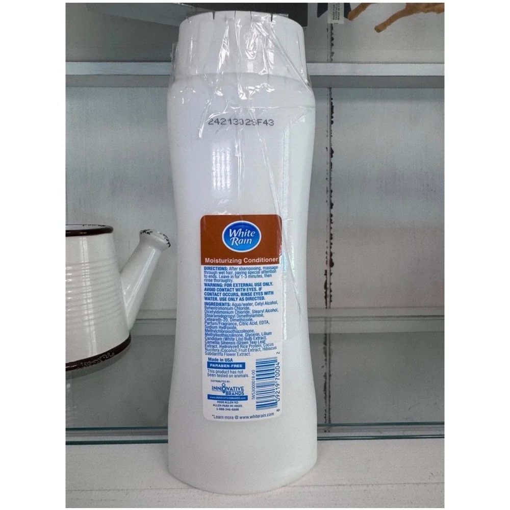White Rain Moisturizing Conditioner Coconut & Hibiscus 15oz 3 Pack Paraben Free